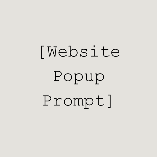 3 Website Pop Up Prompts